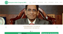Desktop Screenshot of mic.org.my
